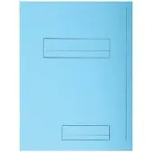 Exacompta dossiermap Super 210 | pak van 50 stuks | blauw