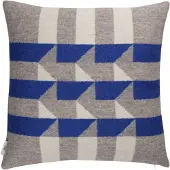 Røros Tweed Kvam kussen 50x50 cm Blue