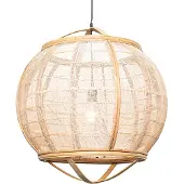 QAZQA Oosterse hanglamp bruin 58 cm - Pascal