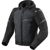 REV'IT! Revit Iridium H2O motortextiljas, zwart, maat S