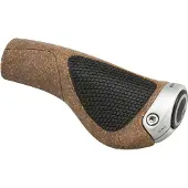 Ergon handvatten GP1-S kurk 130/130 bruin zwart