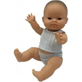 Paola Reina Pop Gordi Jongen Aziatisch Met Ondergoed 34Cm