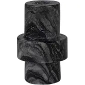 Mette Ditmer Kaarshouder Marble Large Black / Grey