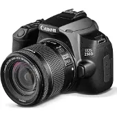Canon Eos 250D Kit Ef-S 18-55Mm F3.5-5.6 Iii Zwart
