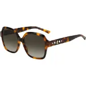 Jimmy Choo Rella/G/S 086/HA donker havana bruin gradiënt zonnebril