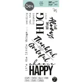 SIZZIX Clear stamps sunnyside 7-