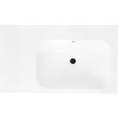 Best design Splash wastafel zonder kraangat 80cm