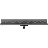 Best design Moya douchegoot met flens 90cm verouderd ijzer