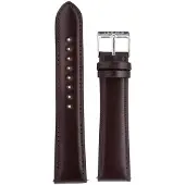 Junghans Meister Classic lederen horlogeband bruin - horlogebandjes heren - 20 mm