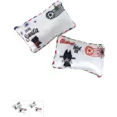 Croci Kerstkaart Speelkussen | met catnip