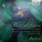 Ginza.se DuoKeira Piano Duo - Mendelssohn: A Midsummer Night'S Dream Op.61 Overture The Fair Melusine Op.32 (For Piano 4-Hands) (CD)