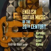 Brilliant Classics Andrea Dieci - English Guitar Music Of The 20th Century (CD)