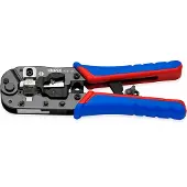 Knipex Crimpzange für RJ45-Westernstecker 97 51 13 Krimptang