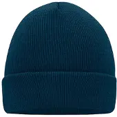 Myrtle beach 'Knitted Cap' Beanie Petrol/Blauw