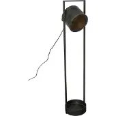 Ptmd collection PTMD Derek Zwart vloerlamp (Zwart, 29x23.5x120cm)