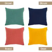 Tiseco Katoen slub (45 x 45 cm)