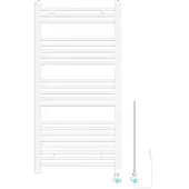 Guido Gusto Elektrische designradiator Sofia 115x60cm glans wit 500W