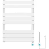 Guido Gusto Elektrische designradiator Ella 80x60cm mat wit 500W