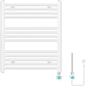Guido Gusto Elektrische designradiator Sofia 70x60cm mat wit 300W