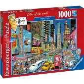 Ravensburger Fleroux: New York, Cities of the World - Puzzel (1000)