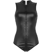 Christine le Duc 2-way zipper Body Xenna - XL - Zwart