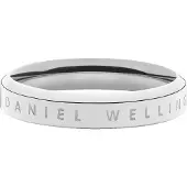 Daniel Wellington Classic Dames en heren Ring Staal - Zilverkleurig - 15.25 mm / maat 48