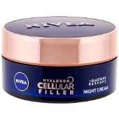 Nivea Hyaluron Cellular Filler + Elasticity Reshape Night Cream Nachtcreme Pot 50 Ml