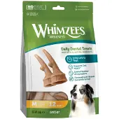 Whimzees 6x Voordeelverpakking Occupy Antler M 12 Stuks