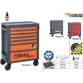 Beta RSC24A/7-A Gereedschapswagen met 7 laden | met anti-omval beveiliging - 024004177 024004177