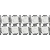 Niko stopcontact met penaarde Wit (10 Stuks)