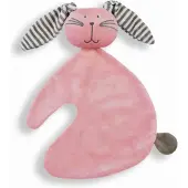 Funnies - Knuffeldoekje Baby - Tutteldoekje - Konijn - Tutdoek - Roze