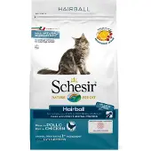 Schesir Cat Dry Hairball Kip - Kattenvoer
