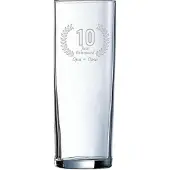 Arcoroc Gegraveerde Longdrinkglas 31cl Opa + Oma 10 jaar getrouwd