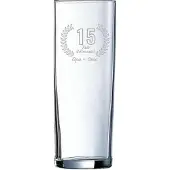Arcoroc Gegraveerde Longdrinkglas 31cl Opa + Oma 15 jaar getrouwd