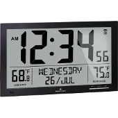 Marathon Wandklok met temperatuur- en datumweergave - Denver