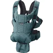 BabyBjörn Babybjänrn Draagzak Move - 3d Mesh - Saliegroen
