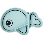 Done by Deer Schüssel - Silikon - Stick & Stay - Wally - Blau - - One Size - Schüsseln