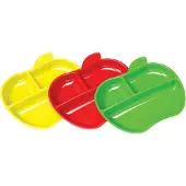 Munchkin Lil' Apple Plates - Kinderbord - Kinderservies - Per 3 Stuks - Vanaf 6 Maanden