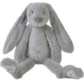 Happy horse knuffelkonijn Richie, grijs - 38 cm - Pluche konijn