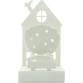 Wunders Houten Huisje Auto Small Nachtlamp WU3001