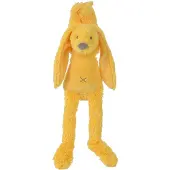 Happy horse Konijn Richie Muziekknuffel - Geel - Baby cadeau