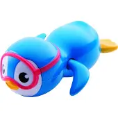 Munchkin Badspeelgoed - Swimming Pinguin - Opwindbare Pinguin voor in Bad - Badspeelgoed voor Jongens en Meisjes