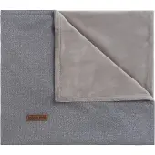 Babys Only Deken Wieg Soft Sparkle Zilvergrijs Mêlee