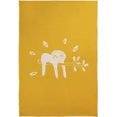 Briljant Baby Deken Jungle Dusk 75 X 100 Cm Katoen Geel/wit