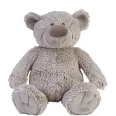 Happy horse - Knuffel Bear Brice - 27 cm Grijs