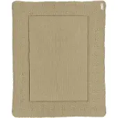 Meyco Baby Romantic Flower boxkleed - taupe - 77x97cm