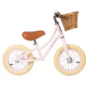 Banwood loopfiets first go 12 inch roze