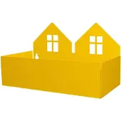Roommate Twin house opbergbak geel