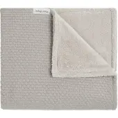 Babys Only Ledikantdeken teddy Sky urban taupe