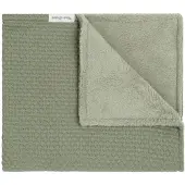 Babys Only Wiegdeken teddy Sky urban green